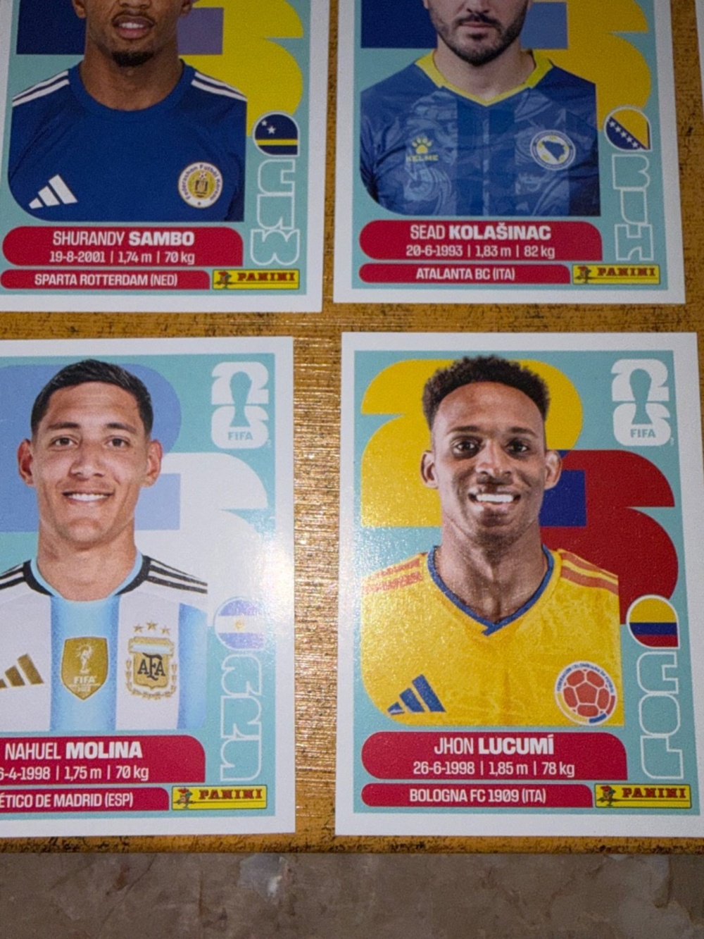 New Bundle of Authentic 38 Fifa Panini World Cup 2026 Stickers No Duplicates - Picture 16 of 16